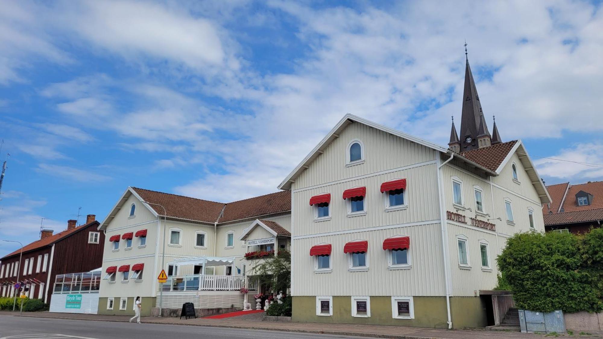 Vaenerport Lakefront Hotell Mariestad Zewnętrze zdjęcie